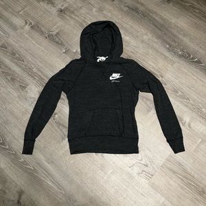 Grey NIKE pullover hoodie